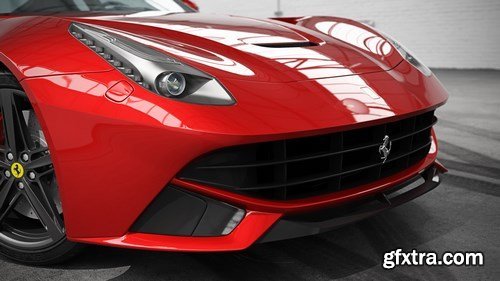 Ferrari 2017 3D Model