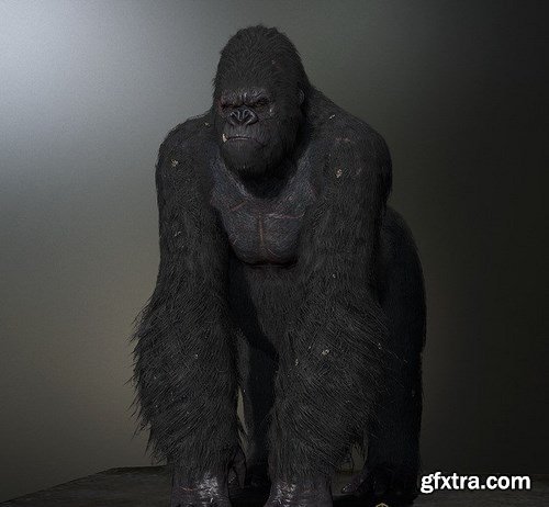 King Kong 3D Model