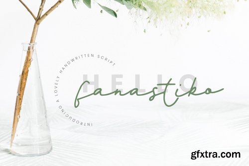 Fanastiko - Handwritten Signature Script Font