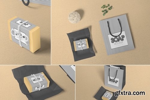 Craft Soap Box Mockups