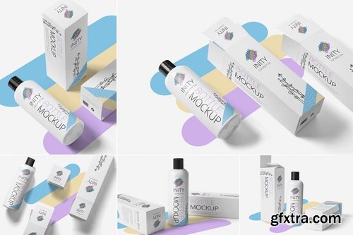 Cosmetic Bottle Mockups