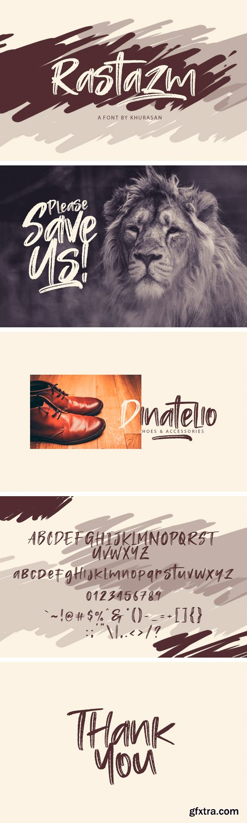 Rastazm Script Font