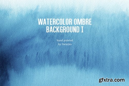 Watercolor Ombre Background I