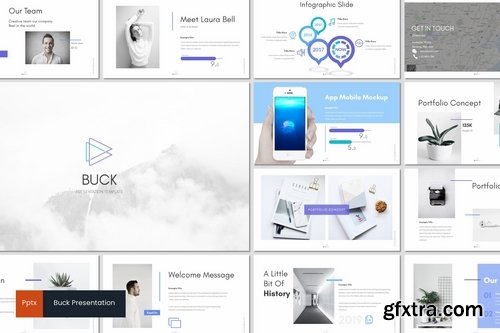 Buck - Powerpoint Keynote and Google Slides Templates