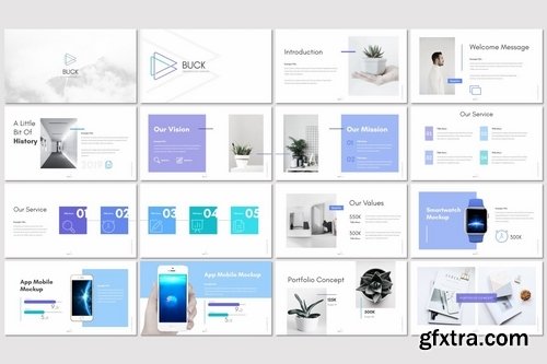 Buck - Powerpoint Keynote and Google Slides Templates