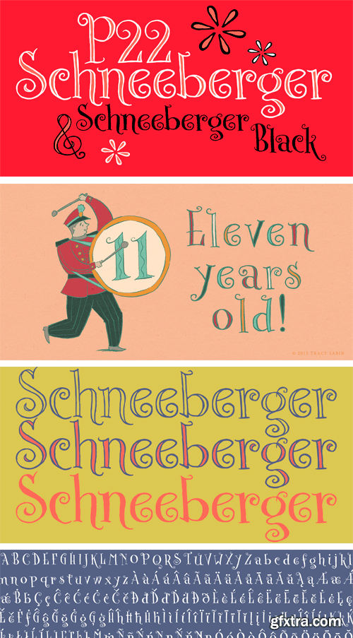 P22 Schneeberger Font