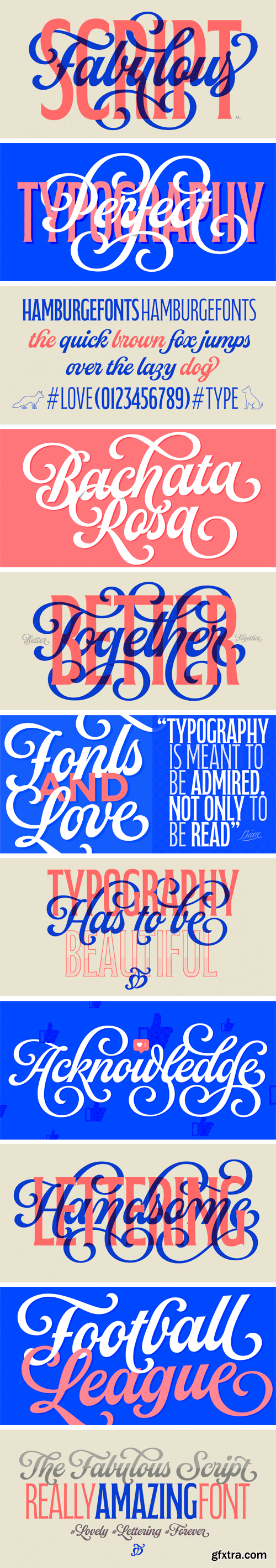 Fabulous Script Font Family