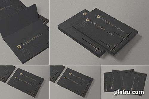 Pocket Folder Mockups