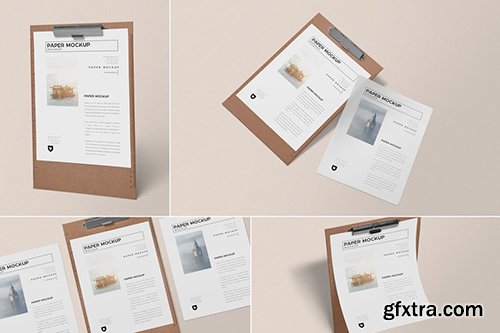 Realistic Paper Mockups