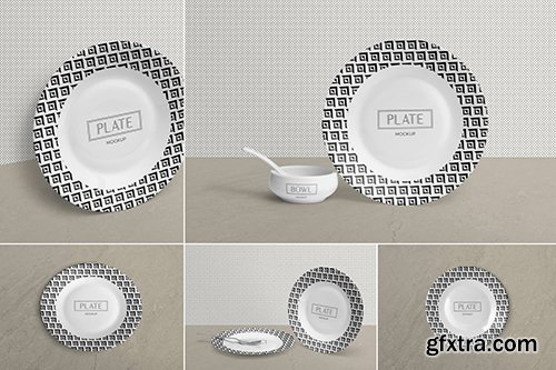 Ceramic Plate Mockups