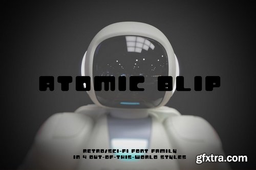 CM - Atomic Blip Font of the Future! 3606401