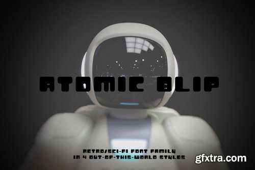 CM - Atomic Blip Font of the Future! 3606401