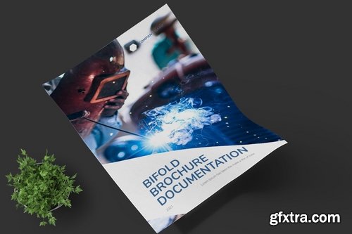 Clean Bifold Business Brochure