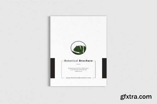 Botanics - A4 Botanical Brochure Template