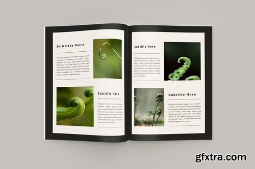 Botanics - A4 Botanical Brochure Template