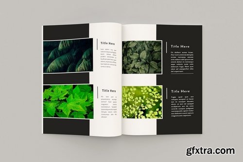 Botanics - A4 Botanical Brochure Template