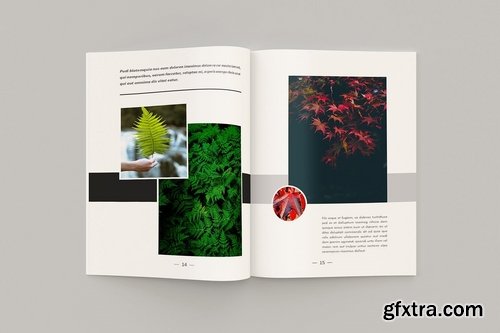 Botanics - A4 Botanical Brochure Template