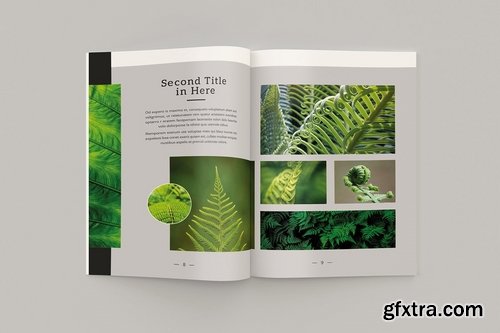 Botanics - A4 Botanical Brochure Template