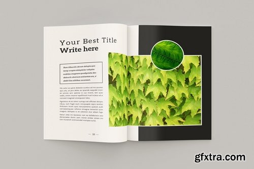 Botanics - A4 Botanical Brochure Template