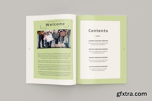 Fazione - A4 Fashion Brochure Template