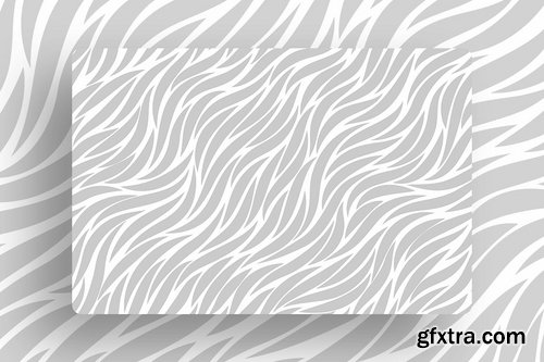 Minimalist Waves Seamless Patterns