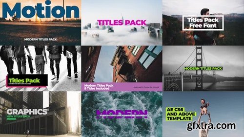 MotionArray Modern Titles Pack III 199250