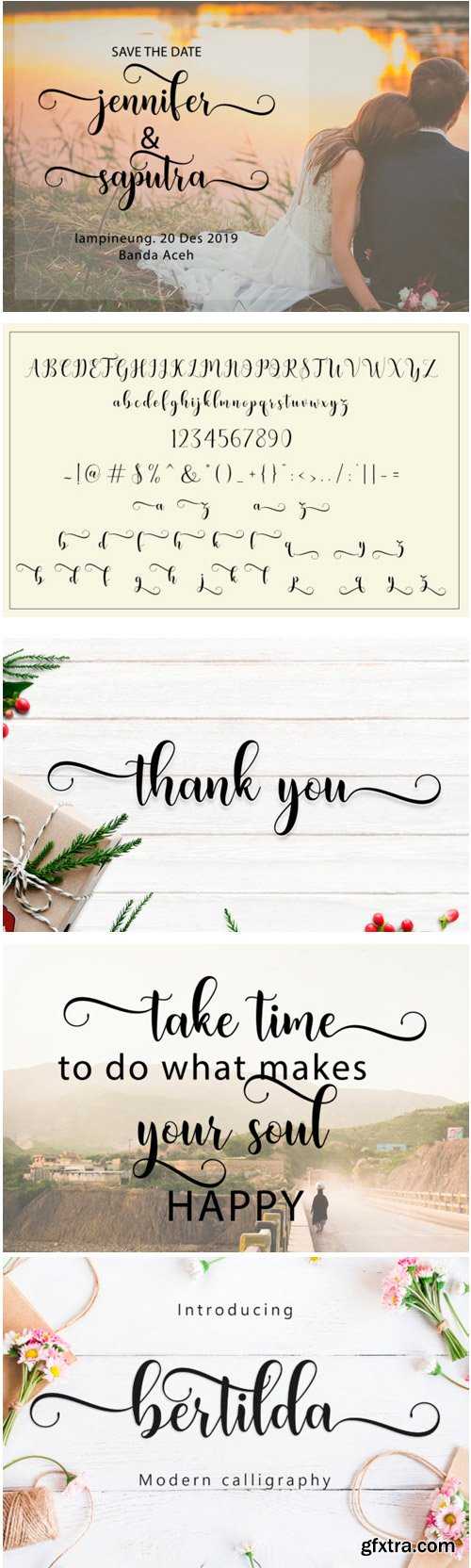 Bertilda Script Font