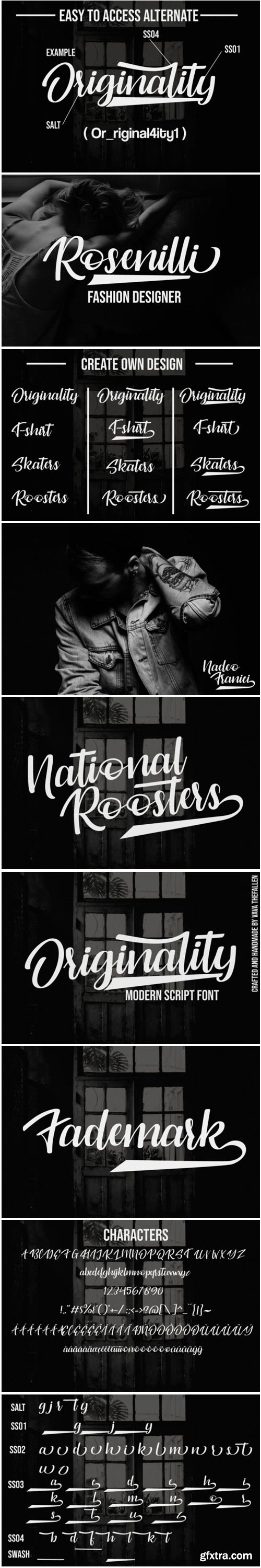 Originality Script Font