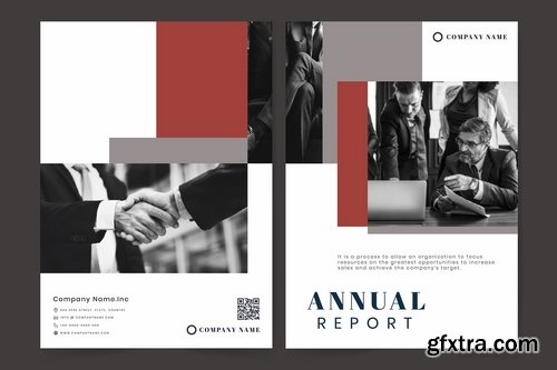 Professional corporate annual report design