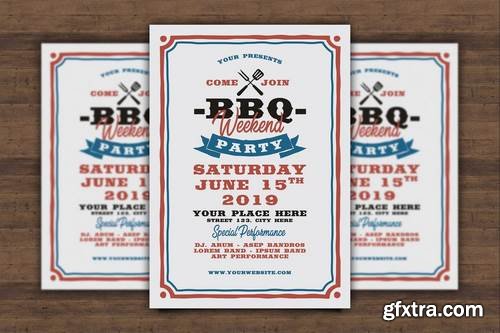 BBQ Event Flyer