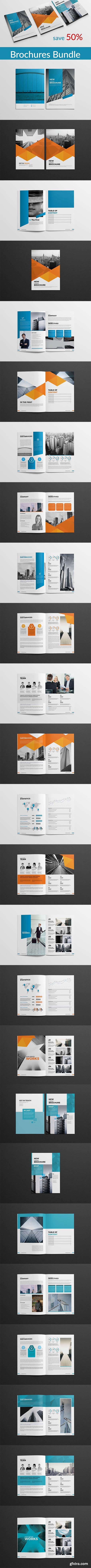 CreativeMarket - Corporate Brochure Bundle 3589713