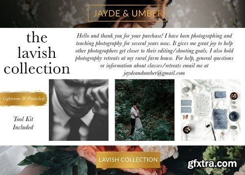 JAYDE & UMBER Photography - Moody Cool Film LR & ACR Presets