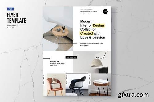 Modern Furniture Flyer Template