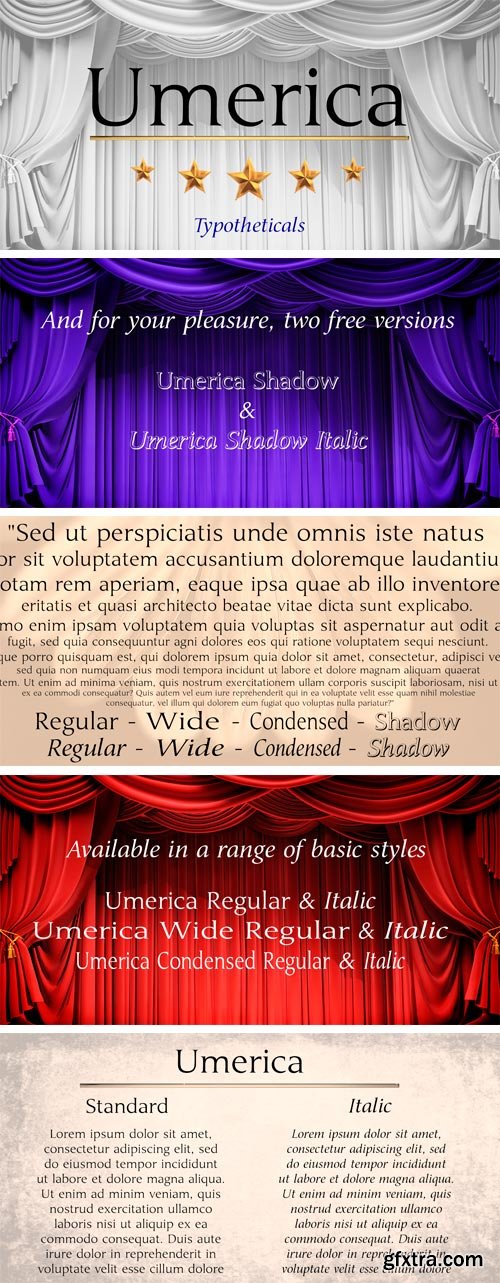 Umerica Font Family