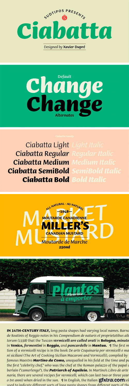 Ciabatta Font Family