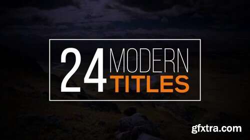 Pond5 - Animated Simple Modern Titles - 62780150