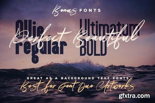 CM - Right Brush & SVG Font 3561540