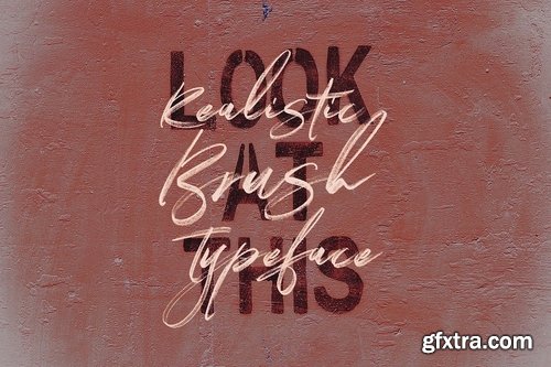 CM - Right Brush & SVG Font 3561540