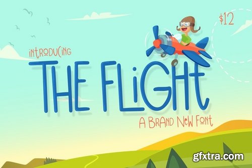 CM - The Flight Font 3616691