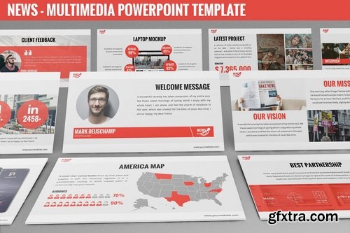 News - Multimedia Powerpoint Template