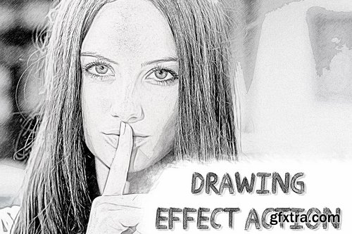 GraphicRiver - Drawing Effect Photoshop Action 14462911