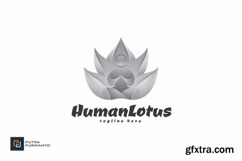 Human Lotus - Logo Template