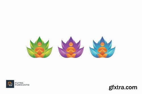 Human Lotus - Logo Template