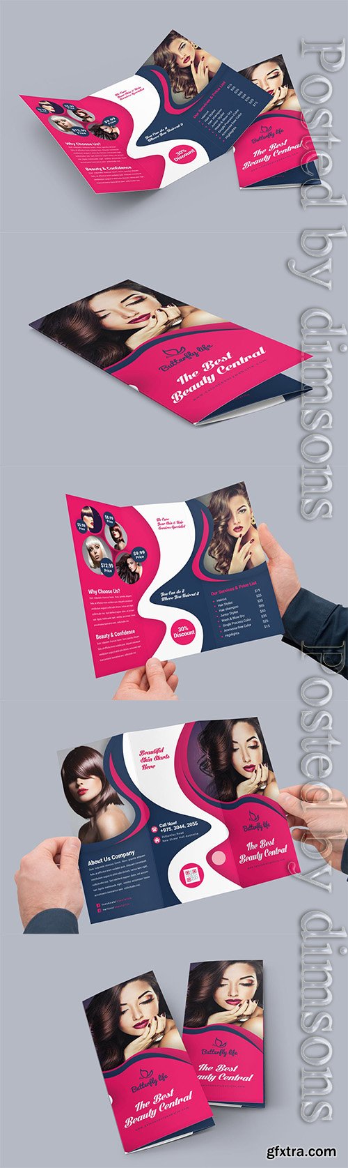 Beauty Salon Trifold