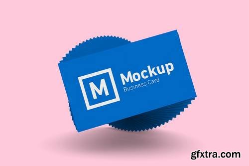 Business Card Abstract Mockup