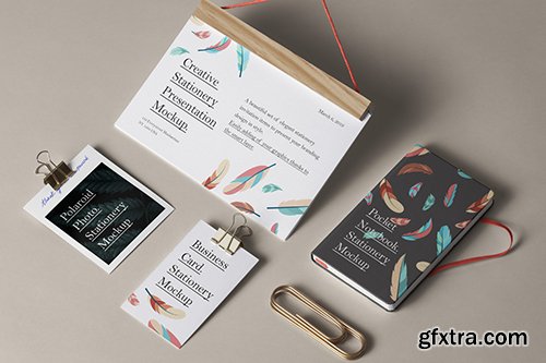 Creative Psd Stationery Mockup