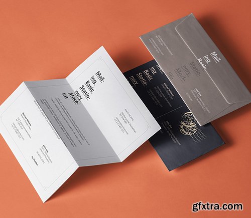 Basic Mailing Stationery Mockup