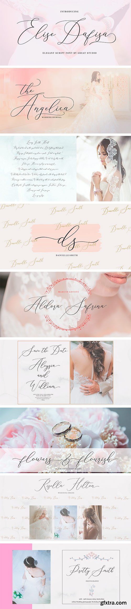 Elise Dafisa Script Font