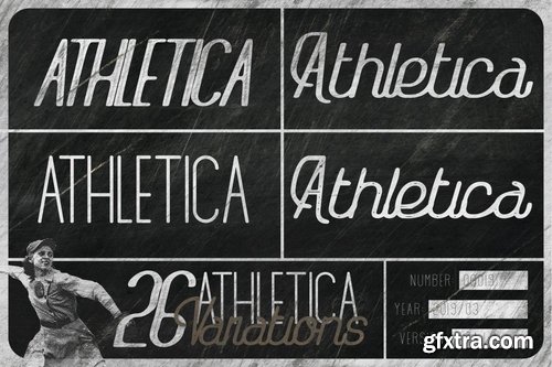 CM - The Athletica Font 3618779