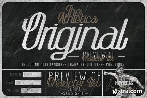 CM - The Athletica Font 3618779